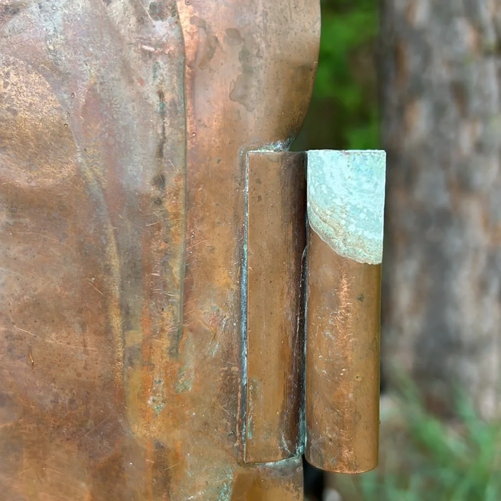 Antique Copper Serving Tray - Picture 4 of 9